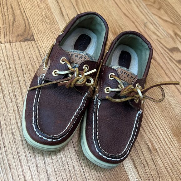 Sperry Sequin Leopard Boat Shoes Size 5.5 - Picture 2 of 10